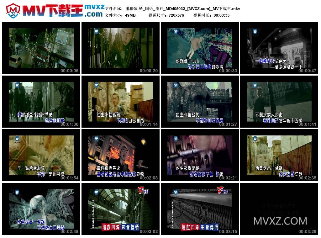 谢和弦-酷_国语_流行_MD405032